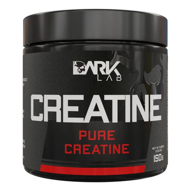 Creatina Monohidratada Em Pote 150g 100% Pura Dark Lab