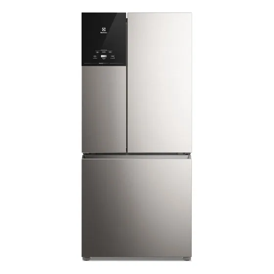 Geladeira Electrolux Frost Free Inverter 590L AutoSense 3 Portas Cor Inox Look (IM8S)