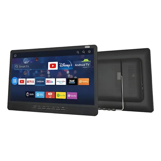 Tv Smart Portátil 17.3 Android 14 Bateria Hdmi Usb Netflix