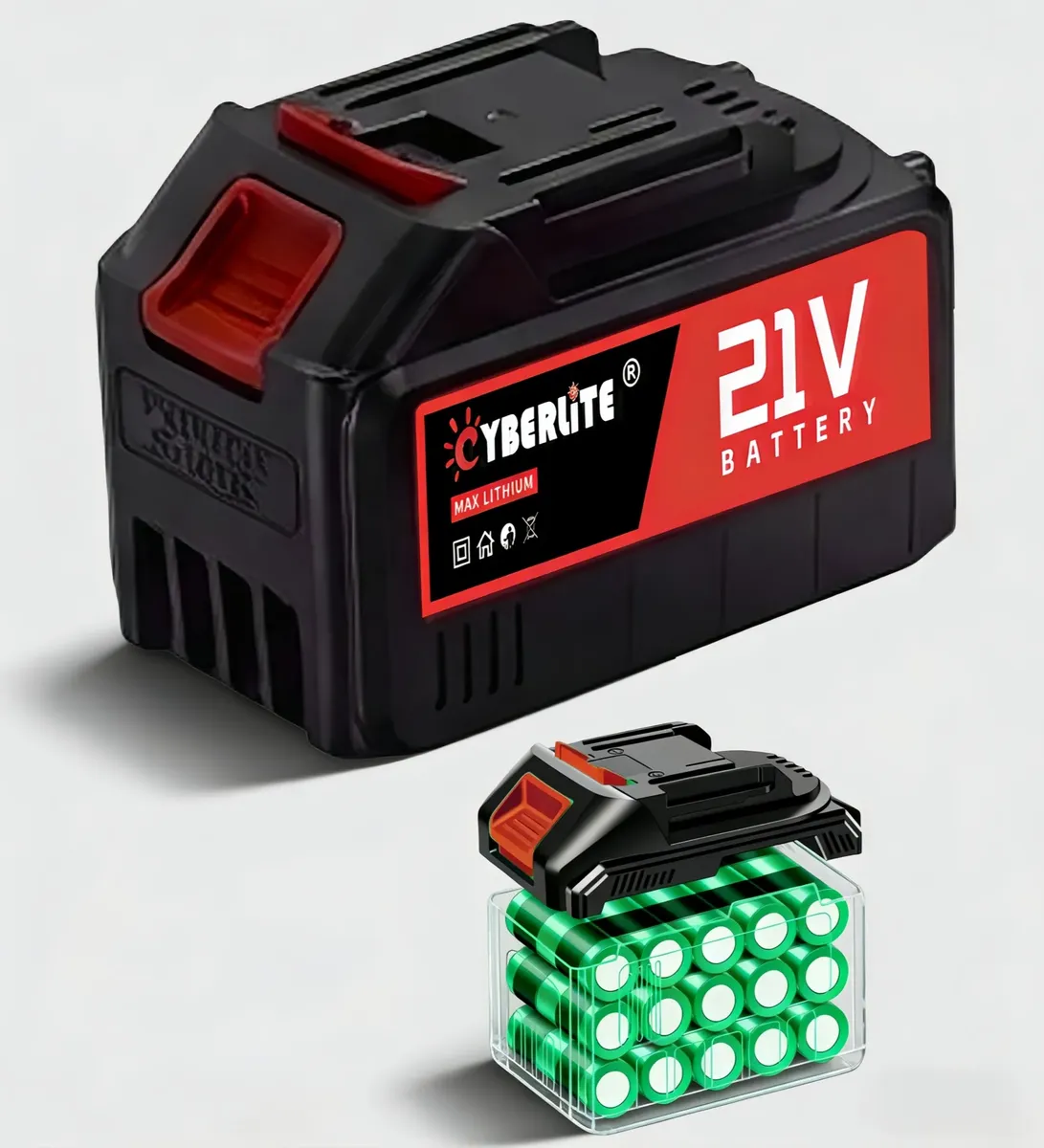 Bateria 21v 4ah 15 Celdas Universal Cyberlite Profissional