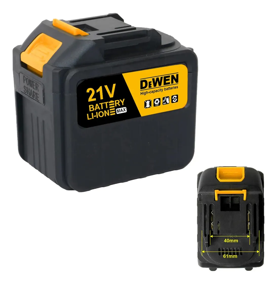 Bateria 15c 21v Para Ferramentas Elétricas Recarregavel