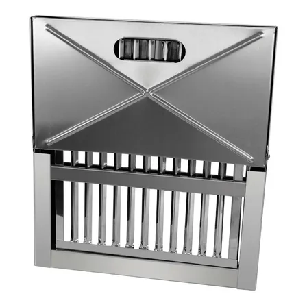Churrasqueira Pequena Para Apartamento Aço Inoxidável