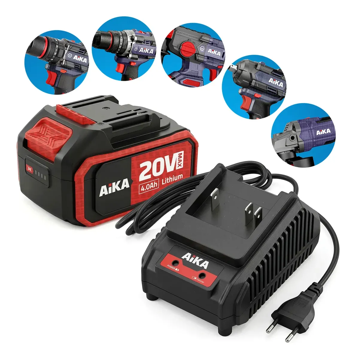 Bateria Lithium 20v 4.0ah + Carregador 2.0a Envio Sp Hoje