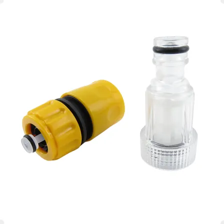 Engate Rápido Entrada C/ Filtro Conector Lavadora + Plug