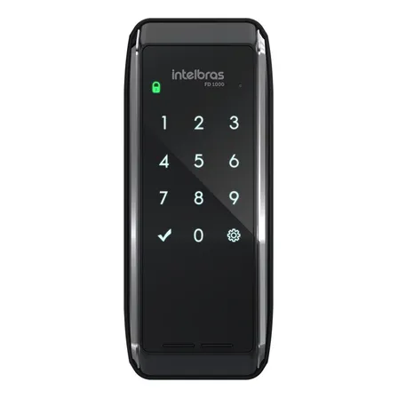 Intelbras Fechadura Digital De Sobrepor Fd1000 Preta