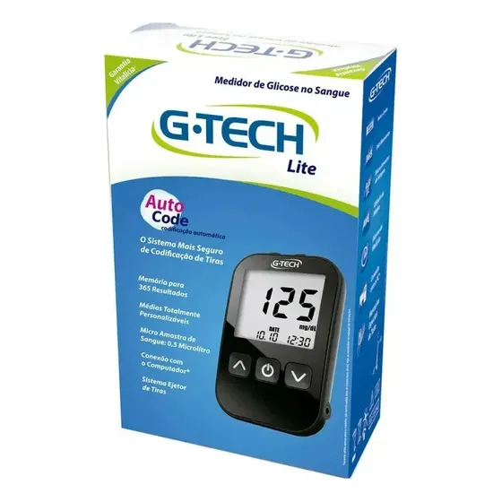 Medidor de glicose G-TECH Lite