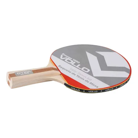Raquete Profissional Tênis De Mesa Energy 1000 Ping Pong Cor Vermelho/Preto Tipo de cabo madeira