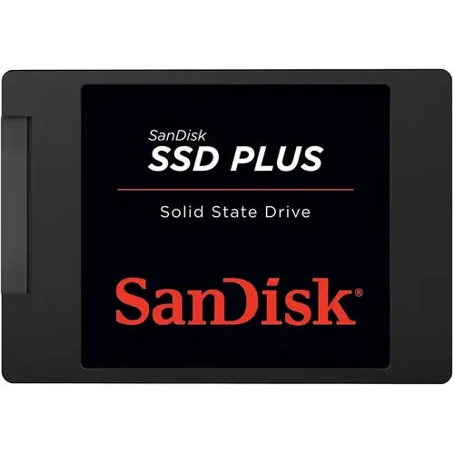 SSD 1TB Sata 3.0 6 GB/s Interno SanDisk Plus SDSSDA-1T00-G27 2,5 Polegadas Velocidade de Leitura Até 535 MB/s e Gravação Até 350 MB/s Preto