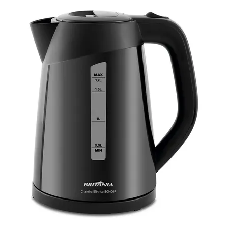 Chaleira Elétrica Britânia Bch06p 1,7l Cor Preto