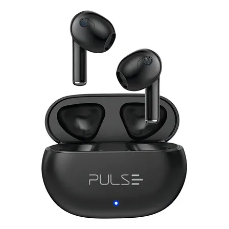 Fone De Ouvido Pulse Tws Bluetooth 5.3 Com Touch, Som Estéreo E Até 12h De Bateria Ph413 Preto