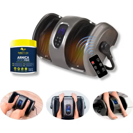 Massageador De Pés Elétrico Shiatsu Foot Bivolt Relaxmedic