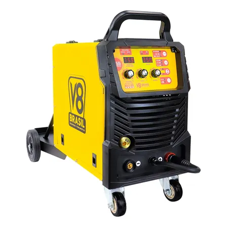 Máquina Solda Inverter Multiprocesso Mig 350i 350A 220/380v V8 Brasil