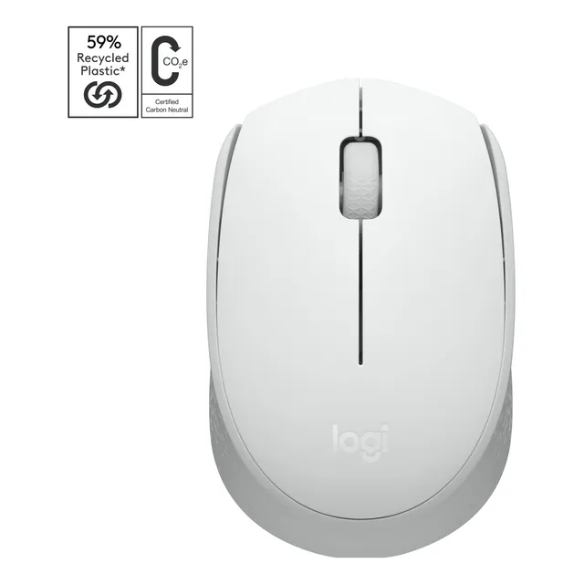 Mouse Sem Fio M170 Com Pilha Branco Logitech