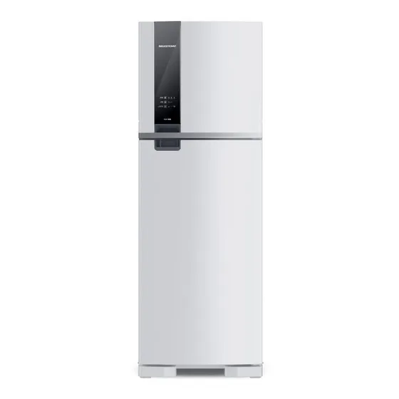 Geladeira Brastemp Frost Free Duplex 375 Litros Cor Branca com Espaço Adapt - BRM45JB