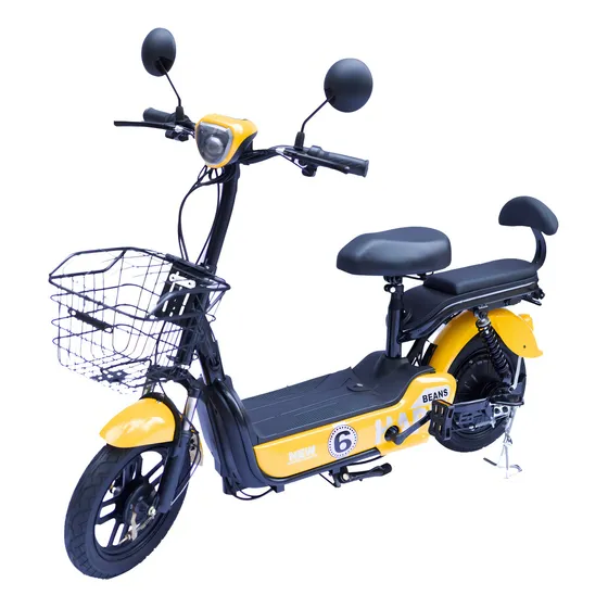 Bicicleta elétrica Goon.UP Scooter bicicleta elétrica cor amarelo 12V