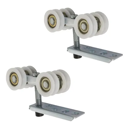 Roldana Concava Aço Nylon 80kg Rodinato Stanley Porta Correr Madeira