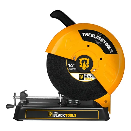 Serra Rápida Policorte Portátil 2000w 14 Pol The Black Tools Cor Amarelo/Preto