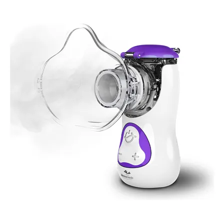 Nebulizador Inalador Tecnologia Mesh Rede Vibratória Relaxmedic Cor Branco