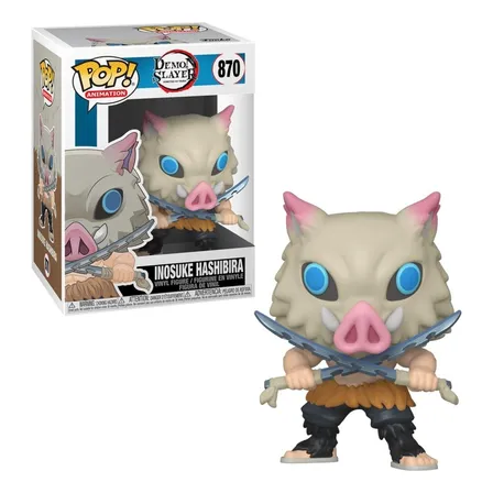 Boneco Funko Animation Demon Slayer Inosuke Hashibira