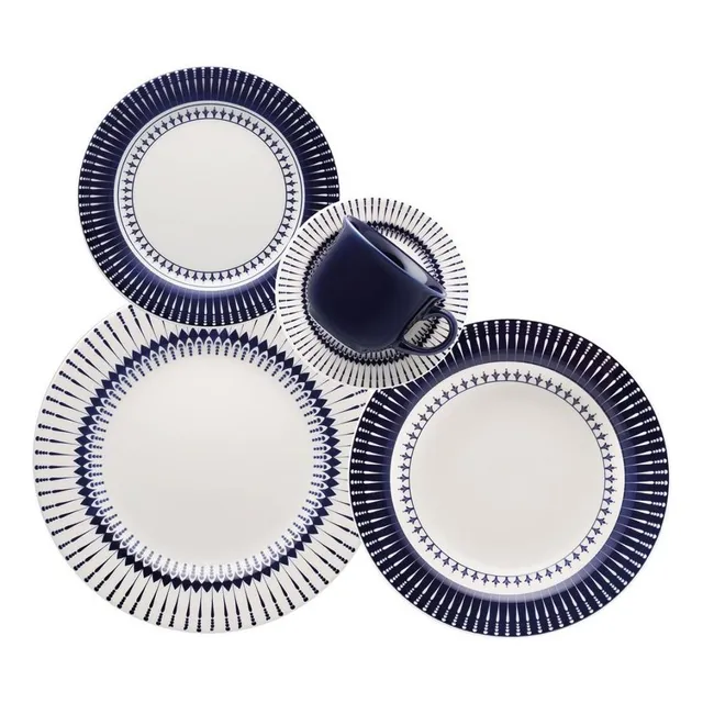 Aparelho de Jantar e Chá 30 peças Donna Colb