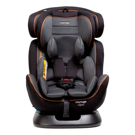 Cadeirinha Infantil Reclinável Legacy Cinza e Preto Mescla Voyage