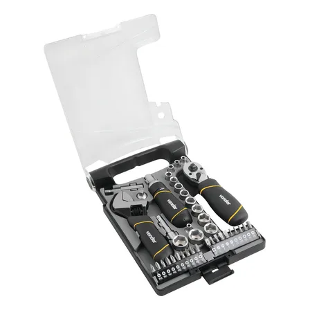 Jogo Soquetes E Ferramentas 40pcs Vonder