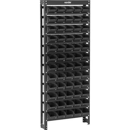 Estante Metálica C/ 60 Gavetas N°3 Vonder