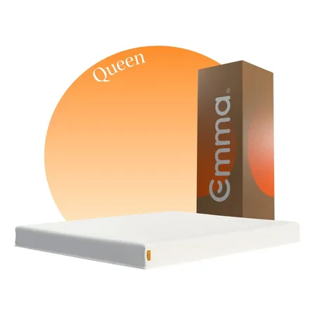 Colchão Queen Emma One Light Ortopédico - 10 Anos Branco