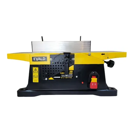 Plaina Desempenadeira De Bancada 6 Pol 1800w Evpd-1800 Evald Cor Amarelo