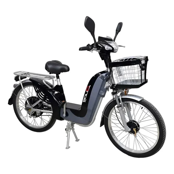 Bicicleta Elétrica Duos Bike E-maxx 350w 48v 12ah Cor Preto