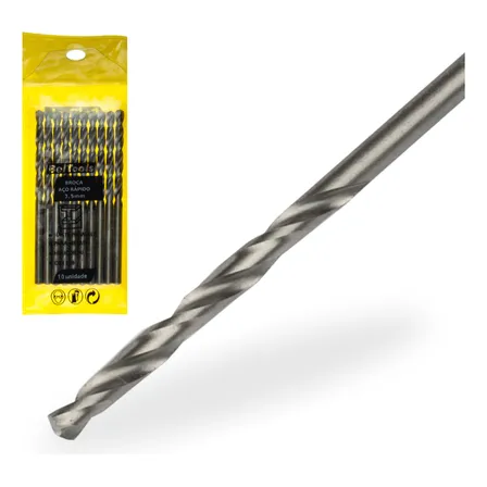 Kit C/ 10 Broca Aço Rápido D338 3,5mm Beltools