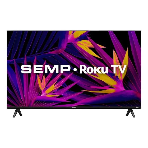 Smart Tv 43” Semp R6610 FHD Led RokuTV Wifi Dual Band Alexa