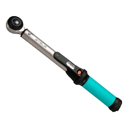 Torquímetro de Estalo 1/4" 5-25 Nm Stels Aço Cromo Vanádio 1418055