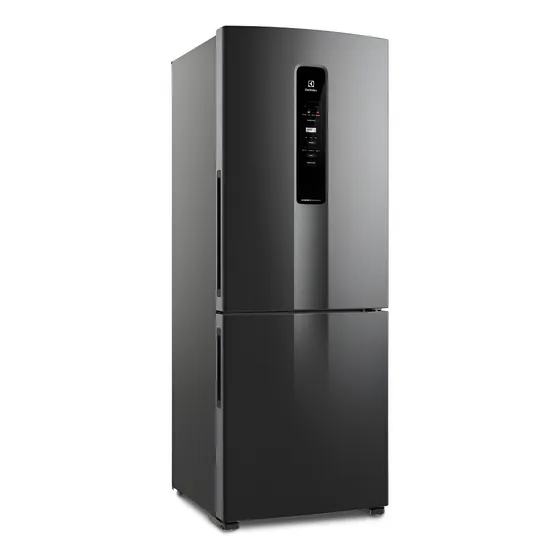 Geladeira Electrolux Frost Free Inverter 490L com AutoSense Inverse Black Inox Look (IB7B)