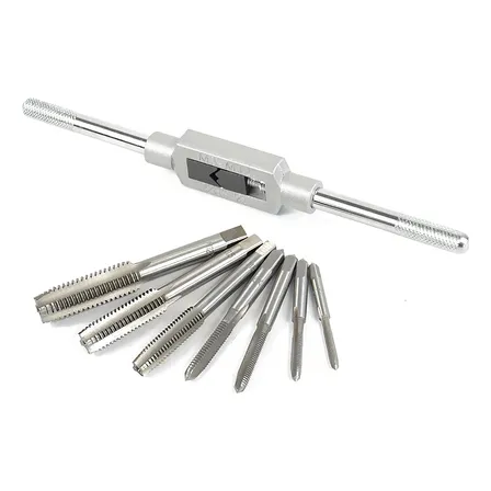 Macho Supercubo Vira Macho + 7 Machos Rosca M3-M12 Ferro Ajustável