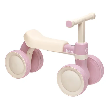 Bicicleta De Equilibrio Rosa Com Som Sem Pedal 18824 - Buba