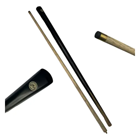 Taco Sinuca Bilhar Garfado 10mm Preto Madeira Ash Seta Peso 500 G