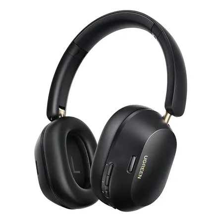 Headphone Fone Bluetooth Ugreen Max5c 75h Espacial Anc 43db Cor Preto