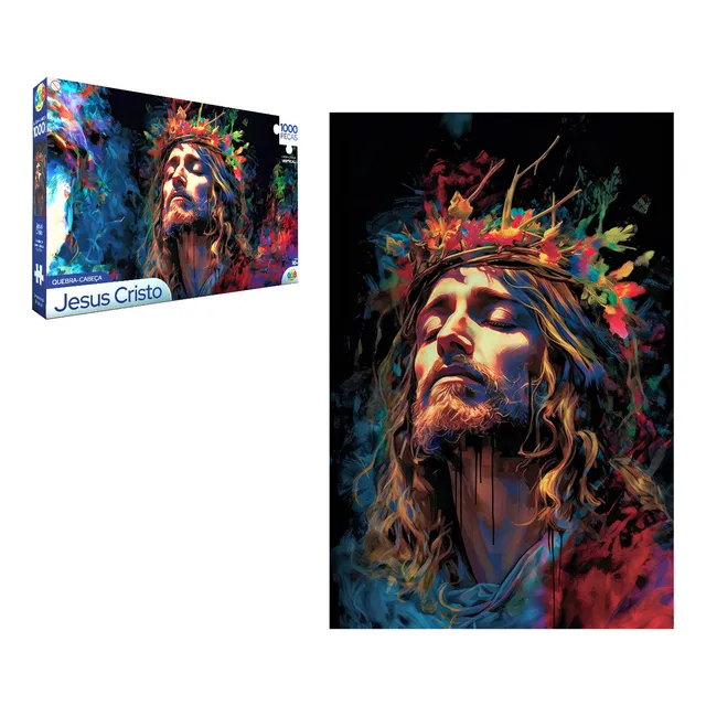 Quebra Cabeça 1000 Peças Jesus Cristo