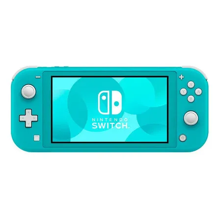 Console Nintendo Switch Lite 32gb Azul Turquesa Standard Tela 5,5'' Cor Azul-turquesa