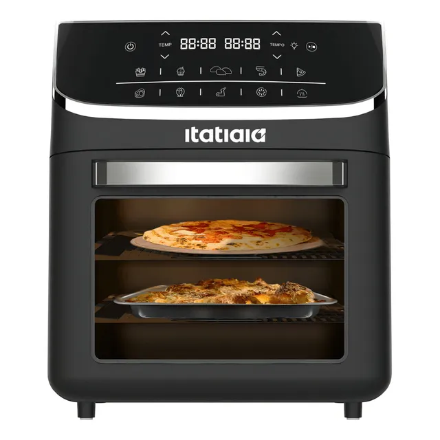 Fritadeira Elétrica Air Fryer Sem Óleo 12l Itatiaia Preto 127v