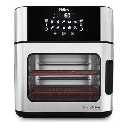 Fritadeira Air Fryer Philco PAF16A 4 Em 1 Painel Digital 16l