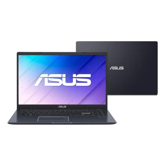 Notebook ASUS Vivobook Go 15, Intel Celeron Dual Core N4500, 4GB RAM, 128GB EMMC, Windows 11 Home, Tela 15.6" Led, Star Black - E510KA-BR808WS