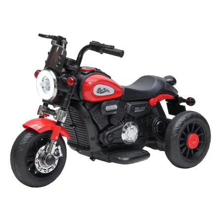 Moto Elétrica Infantil Mini Harley 6v Vermelho Zippy Toys