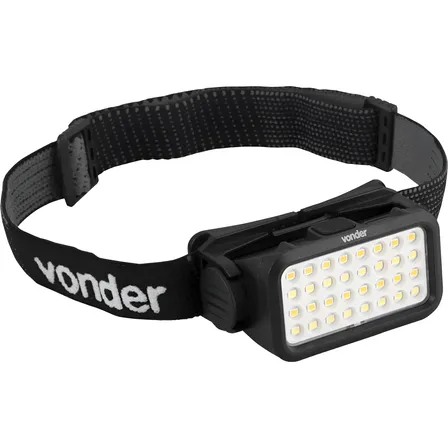 Lanterna De Led Para Cabeça Recarregável Lcv032 Vonder