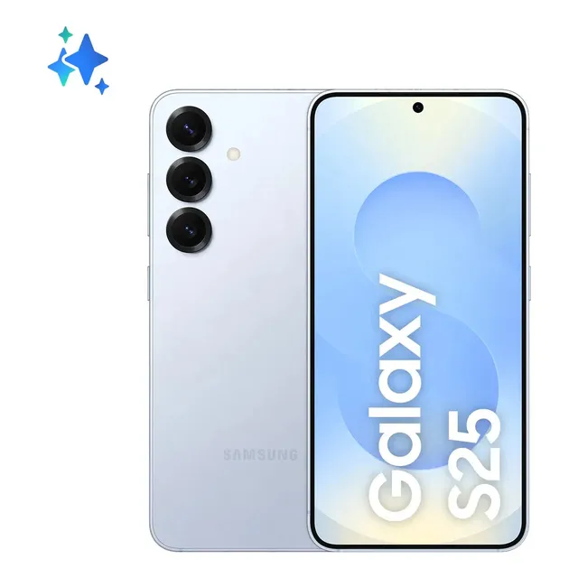 Samsung Galaxy S25 5G, 256GB, 12GB, Câmera Tripla - Azul claro