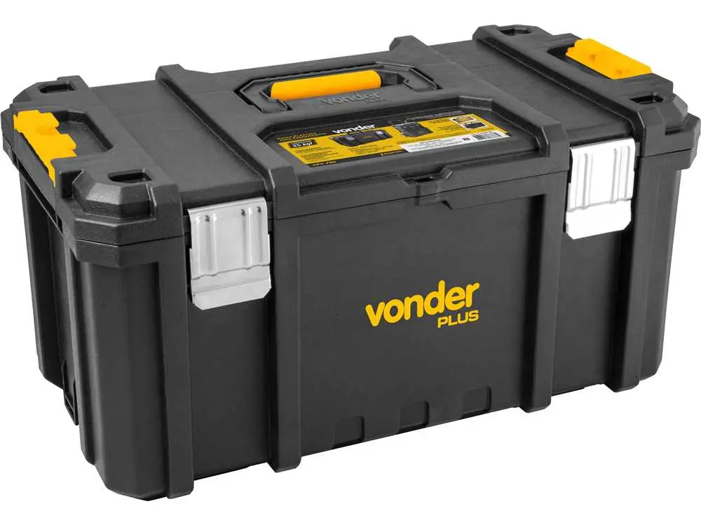 Caixa Plástica Para Ferramentas Cpv 700 Vonder Plus