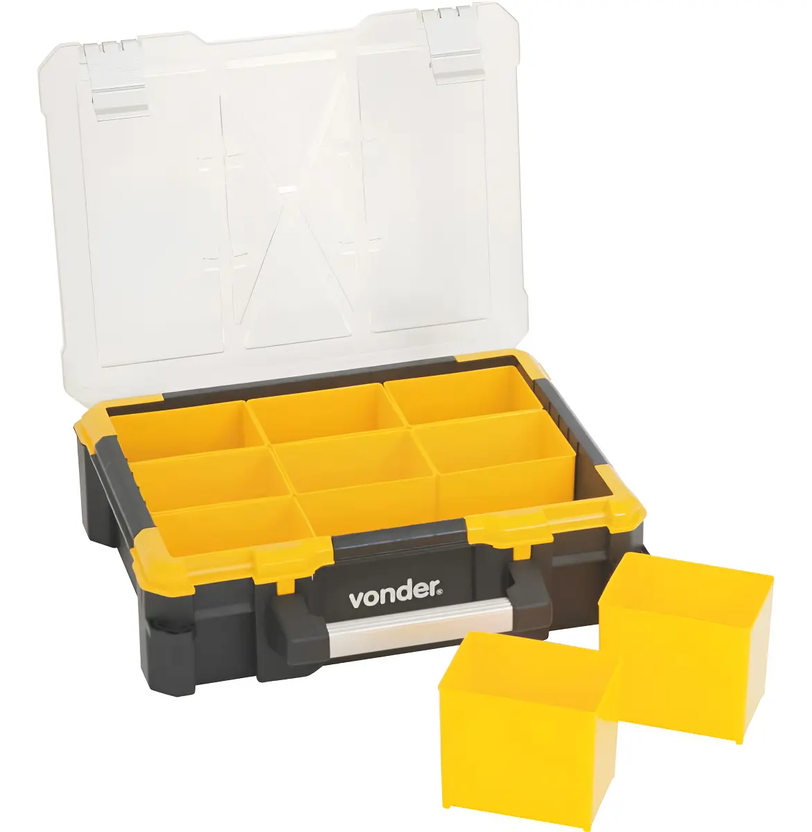 Maleta Organizador De Ferramentas Plástico Multiuso Vonder