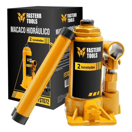 Macaco Hidráulico Tipo Garrafa 2 Toneladas Fasterr Tools