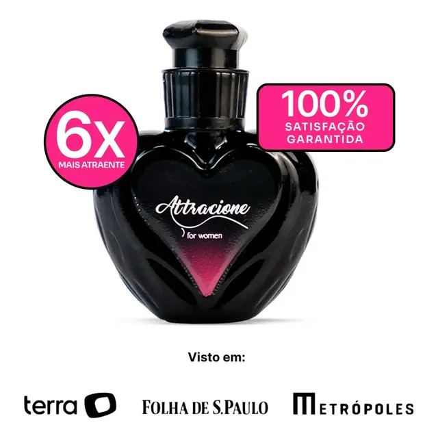 Perfume Attracione Feminino By Attracione Woman Mulher Sensual